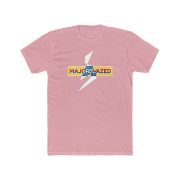 "MAJORBLAZED" DRIPPED COLOR Cotton Crew Tee
